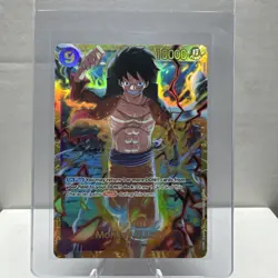 Monkey D Luffy OP09-119 SEC Full Art Holo Foil Japanese One Piece TCG NM - Image 2