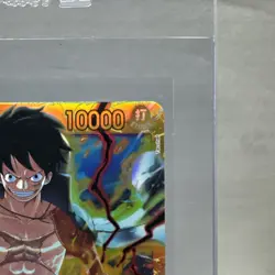 Monkey D Luffy OP09-119 SEC Full Art Holo Foil Japanese One Piece TCG NM - Image 4