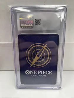 One Piece The Azure Sea’s Seven Crocodile OP14-120 ENG Secret Rare SEC CGC 10 - Image 2