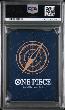 2025 ONE PIECE JPN EB03-ONE PIECE HEROINES EDITION MANGA ALT ART #061 UTA PSA 10 - Image 2