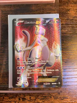 Pokemon TCG Mewtwo EX Card Lot 158/162 XYBreakthrough (Full Art) & BW45 Holo Lot - Image 4
