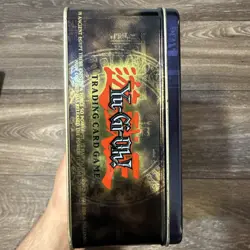 Yugioh 2003 XYZ Dragon Cannon (EMPTY) Collector's Tin Kaiba & 200+ Vintage Card - Image 4