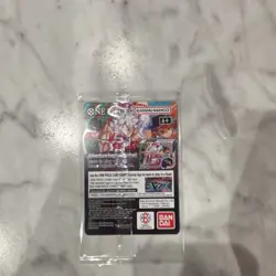 Bandai Namco One Piece CCG Monkey D. Luffy US Voyage Promo Full Art Holo Card - Image 2