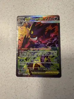 Mega Gengar EX 284/217 SIR Pokemon TCG Card SPECIAL ILLISTRATION Rare NM - Image 1