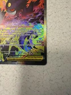 Mega Gengar EX 284/217 SIR Pokemon TCG Card SPECIAL ILLISTRATION Rare NM - Image 2
