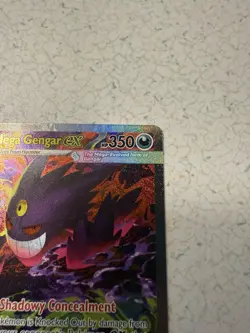 Mega Gengar EX 284/217 SIR Pokemon TCG Card SPECIAL ILLISTRATION Rare NM - Image 5