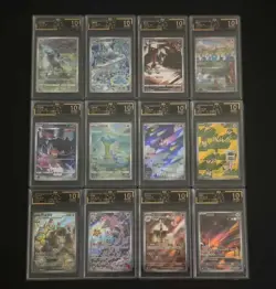 12 Lot OCD 10 Pokemon TCG Chinese Card AR Art Rare Lapras minior Absol FI38 - Image 1