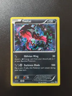 Yveltal XY06 XY Promos Holo NM Black Star Promo Holo Pokemon Card - Image 1