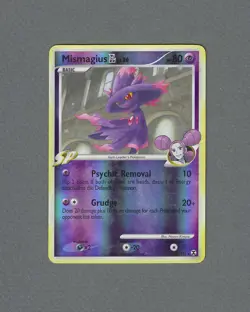 Mismagius GL 10/111 Reverse Holo Rare Holo Rising Rivals Pokemon Card LP - Image 1