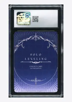 Mapniverse CGC 10 GEM MINT Solo Leveling Collect Card ED.2 Promo 2025 Korean - Image 2