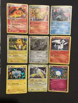 (x9) Pokemon TCG Rare Vintage Holo Cards Collection 2005-2011 Typhlosion HP/DMG - Image 1