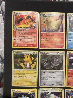 (x9) Pokemon TCG Rare Vintage Holo Cards Collection 2005-2011 Typhlosion HP/DMG - Image 2