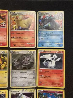(x9) Pokemon TCG Rare Vintage Holo Cards Collection 2005-2011 Typhlosion HP/DMG - Image 3