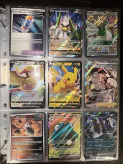 Bulk Pokemon Card Lot 90 Cards V VMAX VSTAR EX Full Art Holo Binder Collection - Image 3