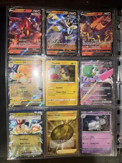 Bulk Pokemon Card Lot 90 Cards V VMAX VSTAR EX Full Art Holo Binder Collection - Image 4