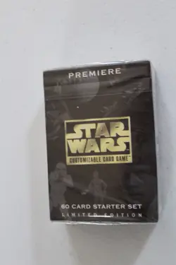 Star Wars CCG Premiere Limited Edition Factory Sealed Starter Deck 60 Cards NEW - Image 2