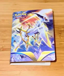 Pokemon TCG Sword & Shield Brilliant Stars Mini Portfolio Binder Holds 60 Cards - Image 1