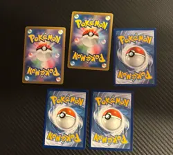Pokemon - Calyrex VMAX, Dialga VSTAR, Eternatus VMAX - 5 Card ENG & JP GOLD Lot - Image 2