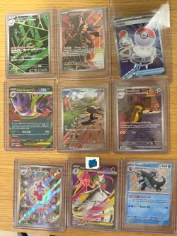 Pokemon card collection lot, 150+ cards, IR, AR, EX, Mixed - English, Japanese - Image 2