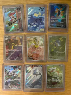 Pokemon card collection lot, 150+ cards, IR, AR, EX, Mixed - English, Japanese - Image 5