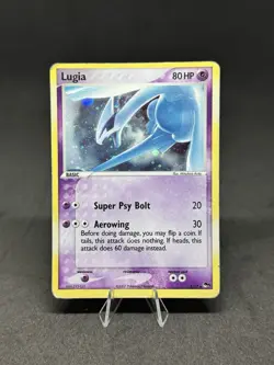 Pokemon TCG Lugia Pop Series 5 Holo Rare Card 2/17 - Image 1