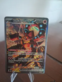 Volcanion Ex 182/159 SV09 - Journey Together English SIR Pokemon TCG Card NM - Image 1