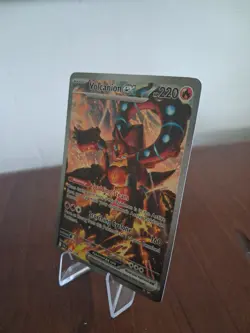 Volcanion Ex 182/159 SV09 - Journey Together English SIR Pokemon TCG Card NM - Image 2