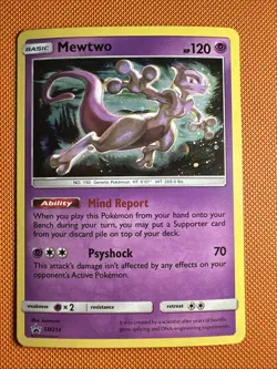 Mewtwo SM214 Promo Holo Card - Image 1