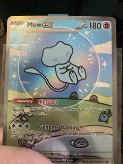 Pokemon TCG Bubble Mew EX Paldean Fates Holo Card 232/091 Sir Fresh Pull Mint - Image 4
