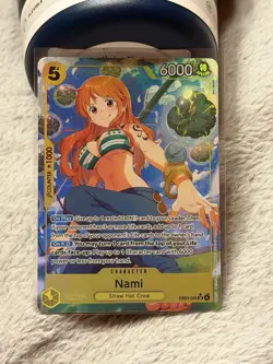 One Piece Card Game Nami SR Alt Art EB03-053 English NM Heroines Edition - Image 1