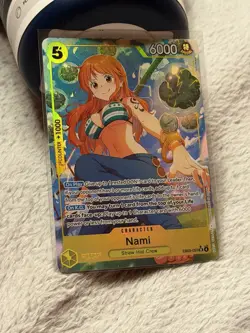 One Piece Card Game Nami SR Alt Art EB03-053 English NM Heroines Edition - Image 3