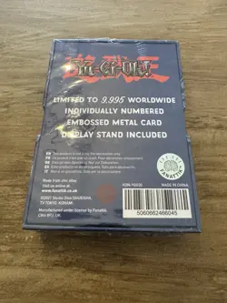 Limited Edition Yugioh Metal Card Blue Eyes Ultimate Dragon - Sealed BRAND NEW - Image 2