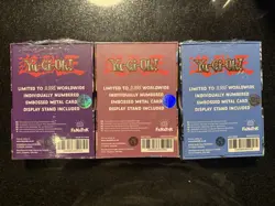 Yugioh Embossed Metal Card Limited Numbered Limited edition Lot - Image 3
