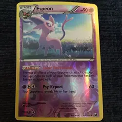 Pokemon TCG Espeon Dark Explorers Reverse Holo Card 48/108 NM Condition - Image 1