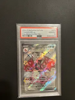 Charizard ex 074 Sv: Scarlet & Violet Promo Cards Holo PSA 10 - Image 1