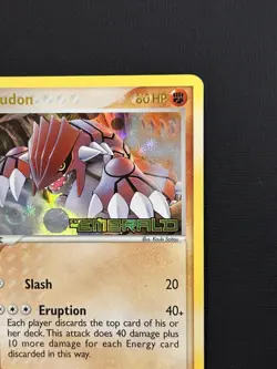 Pokemon Card Groudon - 014/106 LP/NM Emerald Reverse Holo 14/106 - Image 2
