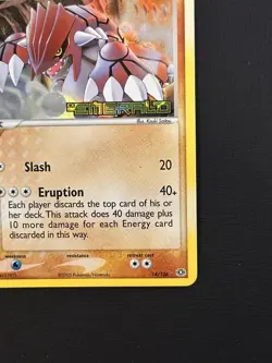 Pokemon Card Groudon - 014/106 LP/NM Emerald Reverse Holo 14/106 - Image 3