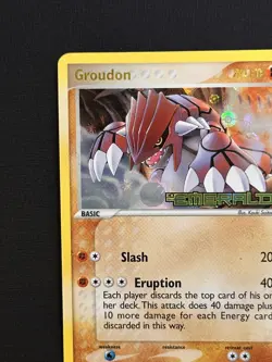 Pokemon Card Groudon - 014/106 LP/NM Emerald Reverse Holo 14/106 - Image 5