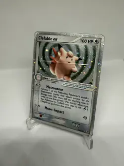 Pokemon TCG Clefable EX FireRed LeafGreen Holo Rare Card 106/112 - Image 2
