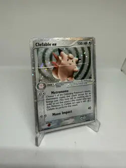 Pokemon TCG Clefable EX FireRed LeafGreen Holo Rare Card 106/112 - Image 3