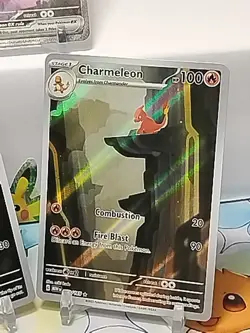 Pokemon TCG 151 God Pack Lot Of Cards Charizard (Charmander Is LP) Charmeleon - Image 4