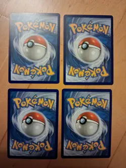 4 x Briar Holo Pokemon Prize Pack Series 7 Promo Pokemon Card NM/LP Stamp Cosmo - Image 2