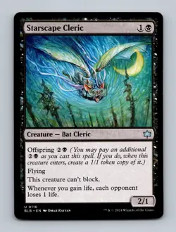 Starscape Cleric Bloomburrow Non-Foil MTG NM - Image 1
