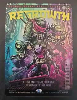 Regrowth (7075) Secret Lair Drop MTG Foil Near Mint - Image 1