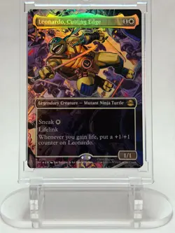 Magic The Gathering TMNT's Leonardo Cutting Edge, The Last Ronin's Technique - Image 2