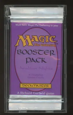MTG Magic The Gathering Arabian Nights Booster Pack Factory Sealed Vintage - Image 1