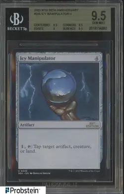 2022 MTG Magic The Gathering 30th Anniversary #245 Icy Manipilator BGS 9.5 - Image 1
