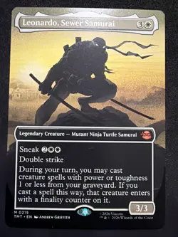 Leonardo, Sewer Samurai (Borderless) Teenage Mutant Ninja Turtles Regular - Image 1