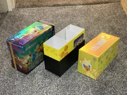 Magic the Gathering Final Fantasy Chocobo Bundle Storage Box w Dividers & Tokens - Image 1