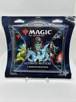 2018 Magic The Gathering Ultimate Masters 3 Booster Pack Walmart Exclusive MTG - Image 2